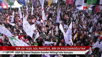 Pervin Buldan: Kullanacağımız oyun biri Yeşil Sol Parti'ye biri de Kemal Kılıçdaroğlu'na