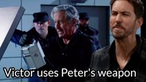 General Hospital Shocking Spoilers Victor uses Peter's destructive weapon, PC is ruined again