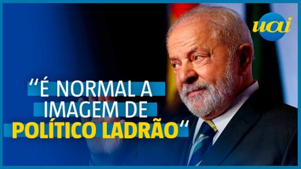 Lula: 'Se tem profissão honesta, é a do político'
