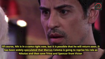 Marcus Coloma Returns as Nikolas and Saves Spencer Grim Fate General Hospital Spoilers