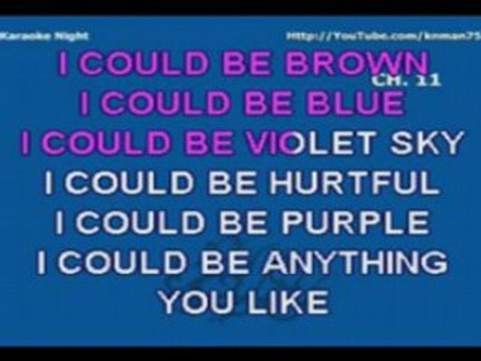 Mika - Grace Kelly (karaoke)