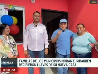 Download Video: GMVV entrega 10 viviendas dignas a familias de los municipios Morán e Iribarren del estado Lara