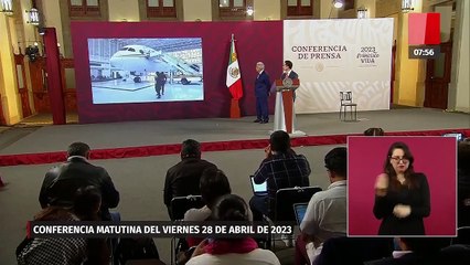 ¿Cuánto costó el avión? Exponen los lujos del avión presidencial ‘TP01’ en La Mañanera