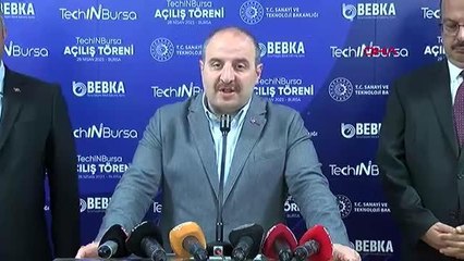 BAKAN VARANK 'TÜRKİYE'NİN KATMA DEĞERLİ ÜRETİMDE ÇOK HIZLI YOL ALABİLDİĞİNİ DE GÖREBİLİYORUZ'