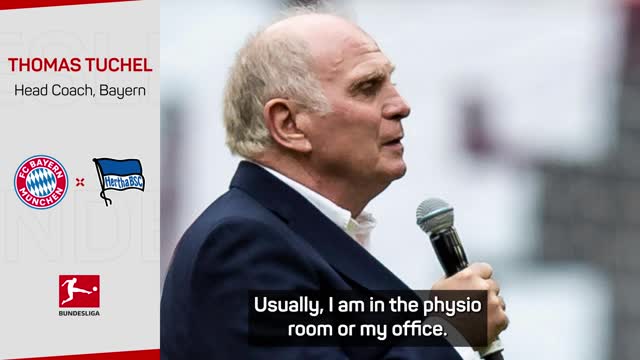 Hoeness was telling me who to pick! Tuchel jokes about Bayern conversation