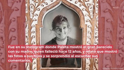 Ludwika Paleta comparte foto de su madre: ¡es idéntica a ella!