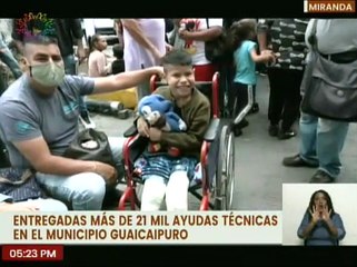 Miranda | Realizan entrega de más de 21 mil ayudas técnicas en el municipio Guaicaipuro