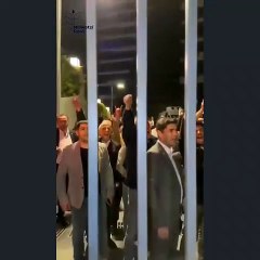İYİ Partililerden A Haber önünde protesto