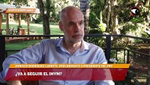 Rodríguez Larreta no supo precisar si continuaría el INYM en una eventual presidencia suya