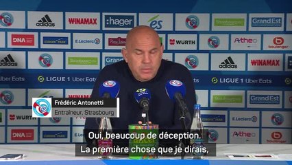 33e j. - Antonetti : "Un bon match sans point au bout"