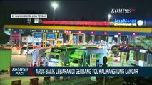 Antrean Kendaraan di Gerbang Tol Kalikangkung Terpantau Normal | 28 April 2023