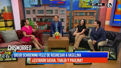 Diego Schoening habla de su regreso a Vaselina