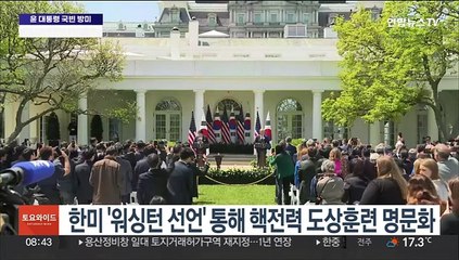 한미 핵전력 도상훈련 합의했다는데…실전 훈련으로도 이어질까