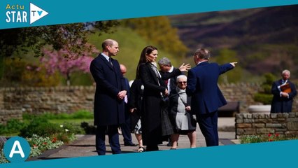 Kate et William recueillis en habits de deuil : cette image bouleversante