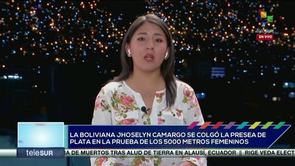 Atletismo, Juegos del Alba: Bolivia gana medalla de plata en los cinco mil metros femeninos