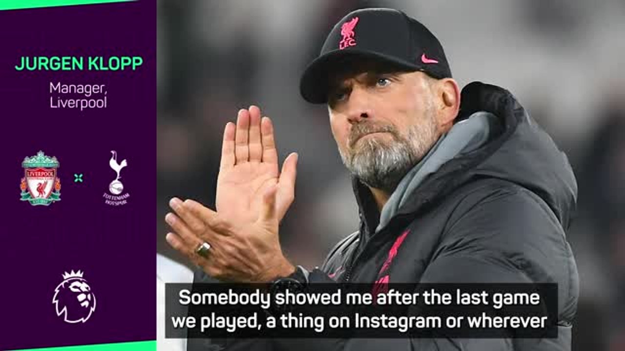 Klopp laughs off social media criticism of Liverpool