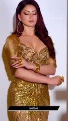 Urvashi Rautela’s stunning look in golden sequinned co-ords
