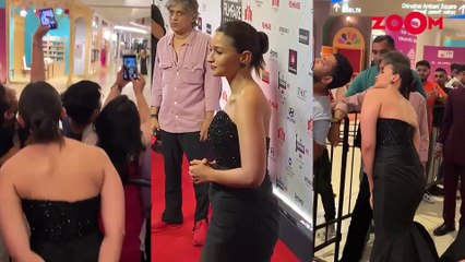 Alia Bhatt, Alaya F, Mithila Palkar & others arrive at 68th Hyundai Filmfare Awards 2023 _ UNCUT