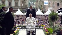 Papst Franziskus in Budapest: Lob und Tadel für die Regierung Orban