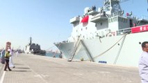 مراسل #العربية يرصد وصول 3 سفن إلى ميناء #جدة تحمل رعايا من عدة جنسيات