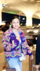 Alia Bhatt Spotted Spotted At Airport