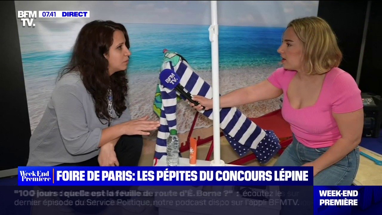 Concours Lépine: un coffre-fort de plage pour s'éloigner de sa serviette sans se soucier de ses affaires