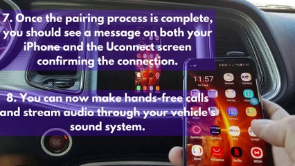 How do I pair my iPhone to Uconnect