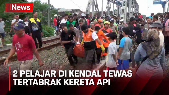 Terobos Palang Pintu Perlintasan, 2 Pelajar di Kendal Tewas Tertabrak KA Argo Sindoro
