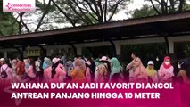 Wahana Dufan Jadi Favorit di Ancol, Antrean Panjang hingga 10 Meter