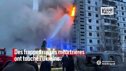 Guerre en Ukraine : des frappes russes font au moins 26 morts