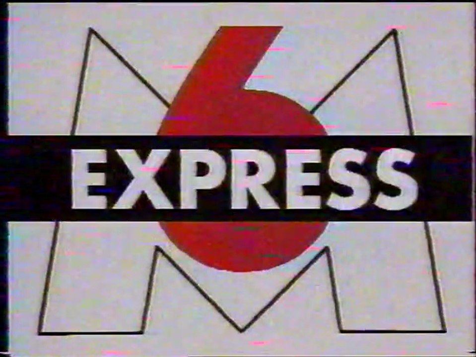 M6 - 8 Juin 1990 - Flash infos "M6 Expres" (Sylvie Ramir), jingle météo