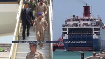 تقل 1982 شخصا من 55 جنسية.. قاعدة الملك فيصل البحرية بـ #جدة تستقبل سفينة إجلاء جديدة قادمة من #السودان  #العربية