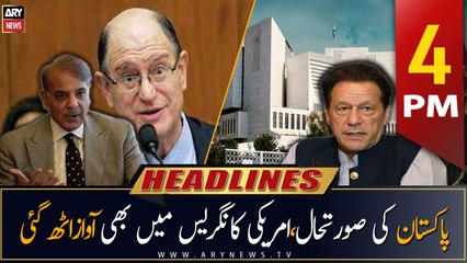 ARY News Headlines | 4 PM | 29th April 2023