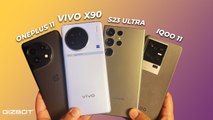 Vivo X90 vs S23 ULTRA vs OnePlus 11 vs iQOO 11  Battery Drain & Performance Test