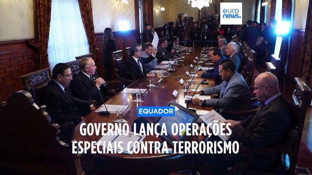 Equador lança operações militares contra terrorismo