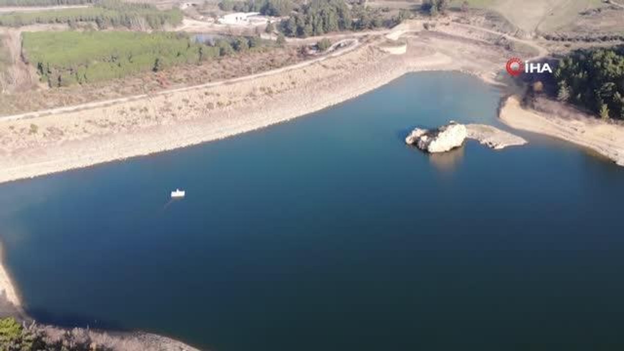 Çanakkale'de suların tükendiği barajlar son yağışlarla birlikte dolmaya başladı
