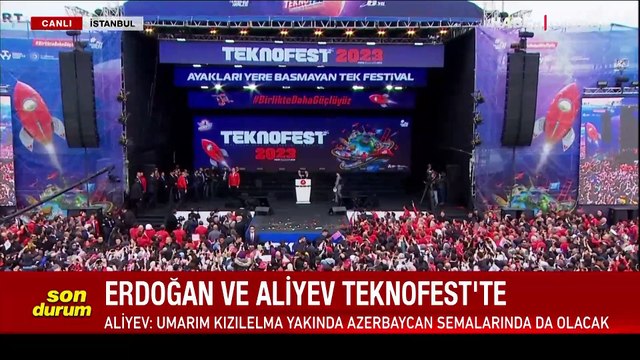 Kahramanmaraş'ta okul temel atma töreni: Erdoğan ve Aliyev canlı yayında katıldı