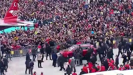 Cumhurbaşkanı Erdoğan ve Azerbaycan Cumhurbaşkanı Aliyev TEKNOFEST'te