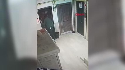 KAPILARI TORNAVİDAYLA AÇMAYA ÇALIŞIRKEN KAMERAYA YAKALANDI