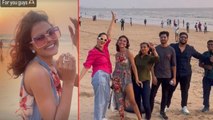 Priyanka Chahar टीम और भाई Yogesh के साथ दिखी Goa Beach पर? PriyAnkit बोले Ankit भाई.. |FilmiBeat