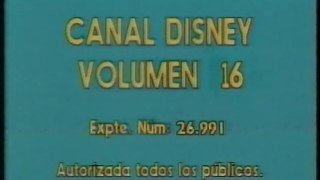 El Canal Disney - vol. 16 VHS