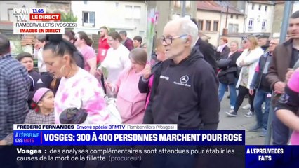 "Justice pour Rose": vive émotion dans les rues de Rambervillers pour l'hommage à la fillette de 5 ans