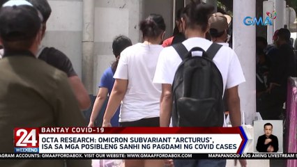 Positivity rate sa Metro Manila, tumaas sa 14% — OCTA Research | 24 Oras Weekend