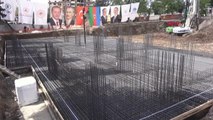 AZERBAYCAN'IN YAPACAĞI 1000 KONUTUN TEMELİ ATILDI