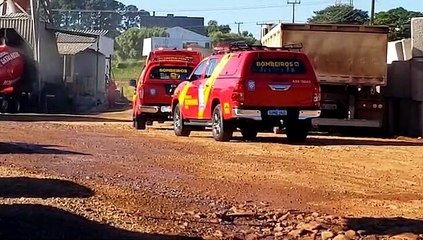 Siate atende vítima de queda de plano elevado no Brasmadeira