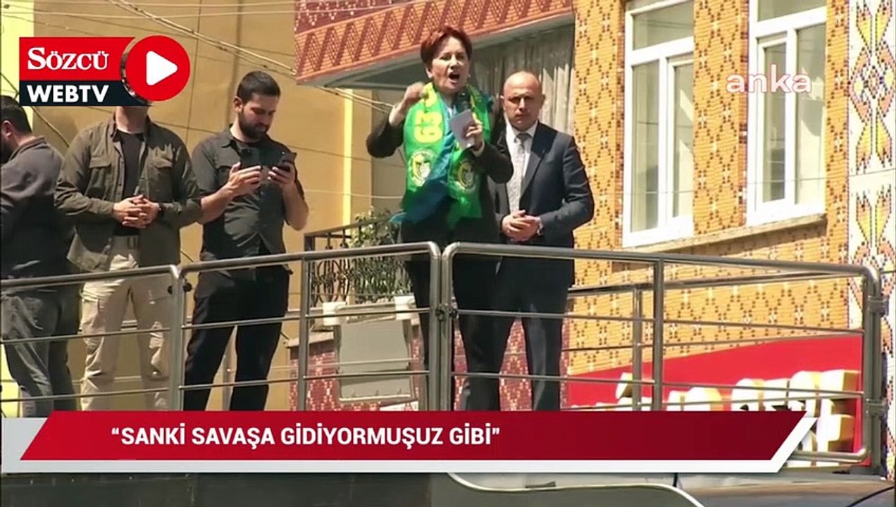 Akşener’den seçim mesajı: Savaşa gitmiyoruz