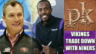 Vikings Trade Down With 49years Does Not Include Trey Lance || 2023