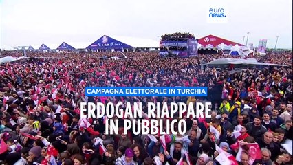 Turchia, il presidente Erdogan riappare in pubblico