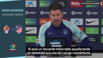 VALLADOLID - ATLÉTICO DE MADRID | Rueda de prensa PREVIA SIMEONE | LALIGA | AS