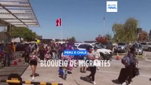 Bloqueio de migrantes gera crise diplomática entre Peru e Chile